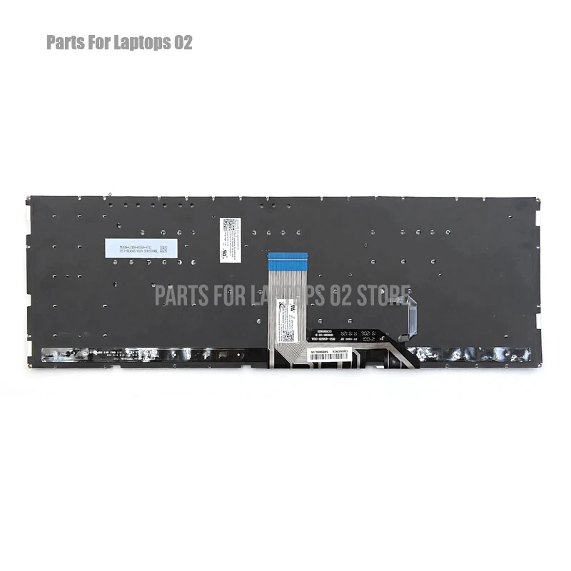 PP New For Asus VivoBook X531 X531F X531FA X531FL S5500 S5500F X532 X532E X532F X532FA Laptop Keyboard US Silver With Backlit