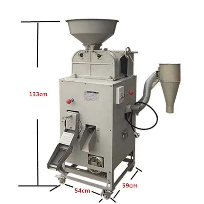 [Лучшие продажи] Заводская цена PFSN Бренд Мини Маленькая рисовая мельница Фрезерный хакер Отбеливание Huller Машина Модель PFSN-PG-03