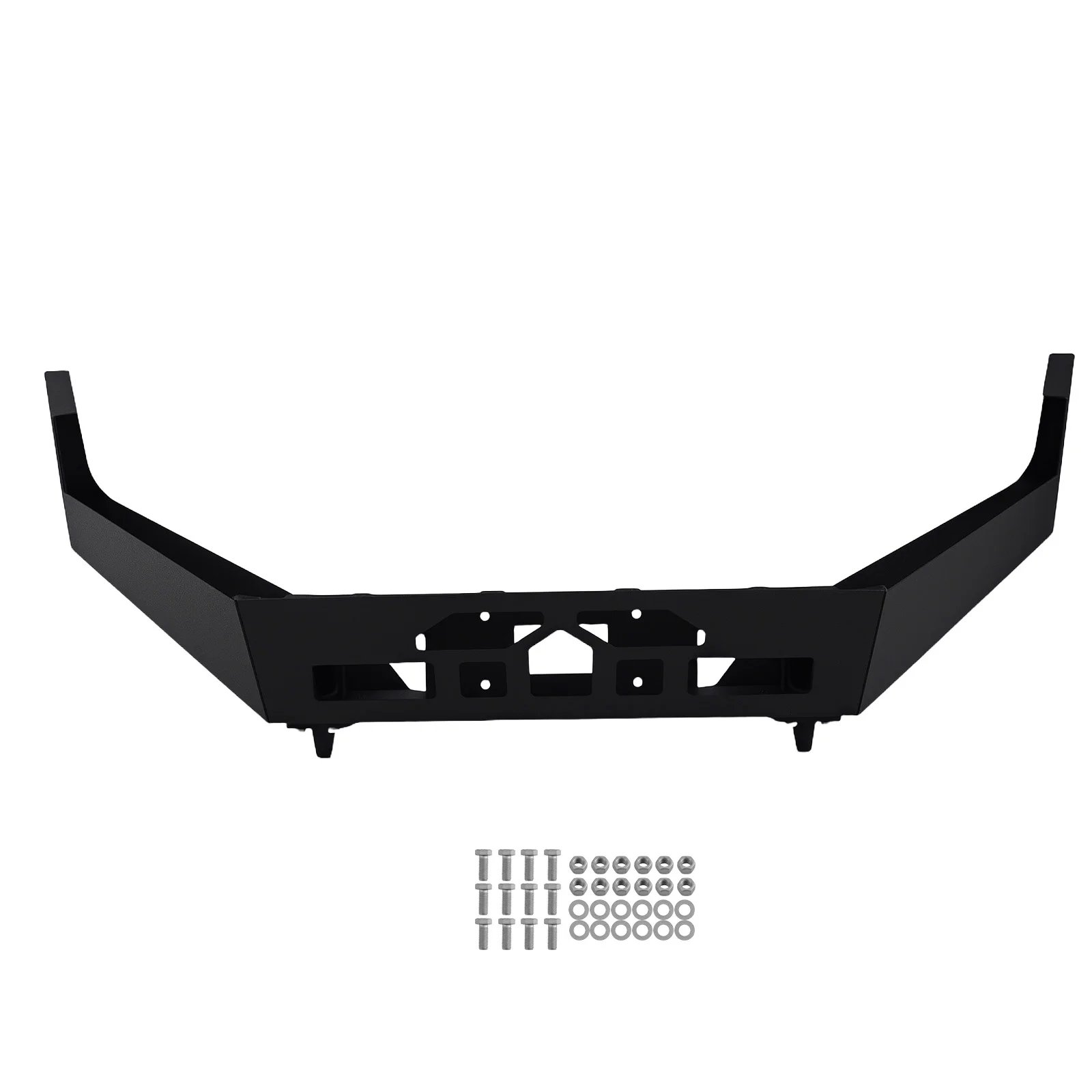 

Передний бампер в сборе с кенгурятником, порошковое покрытие, для Dodge Ram 1500 94-2002, сталь