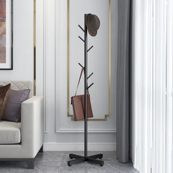 Free-Standing Clothes and Hats Rack Tree-shaped Clothes Rack Metal Coat Rack