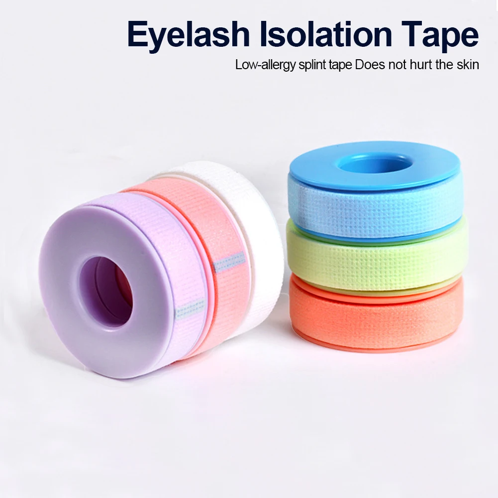 9M Silicone Gel Tape for Lash Extensions Sensitive Skin Multi Use Non-Woven Breathable Under Eye Pad Patches Makeup Tools