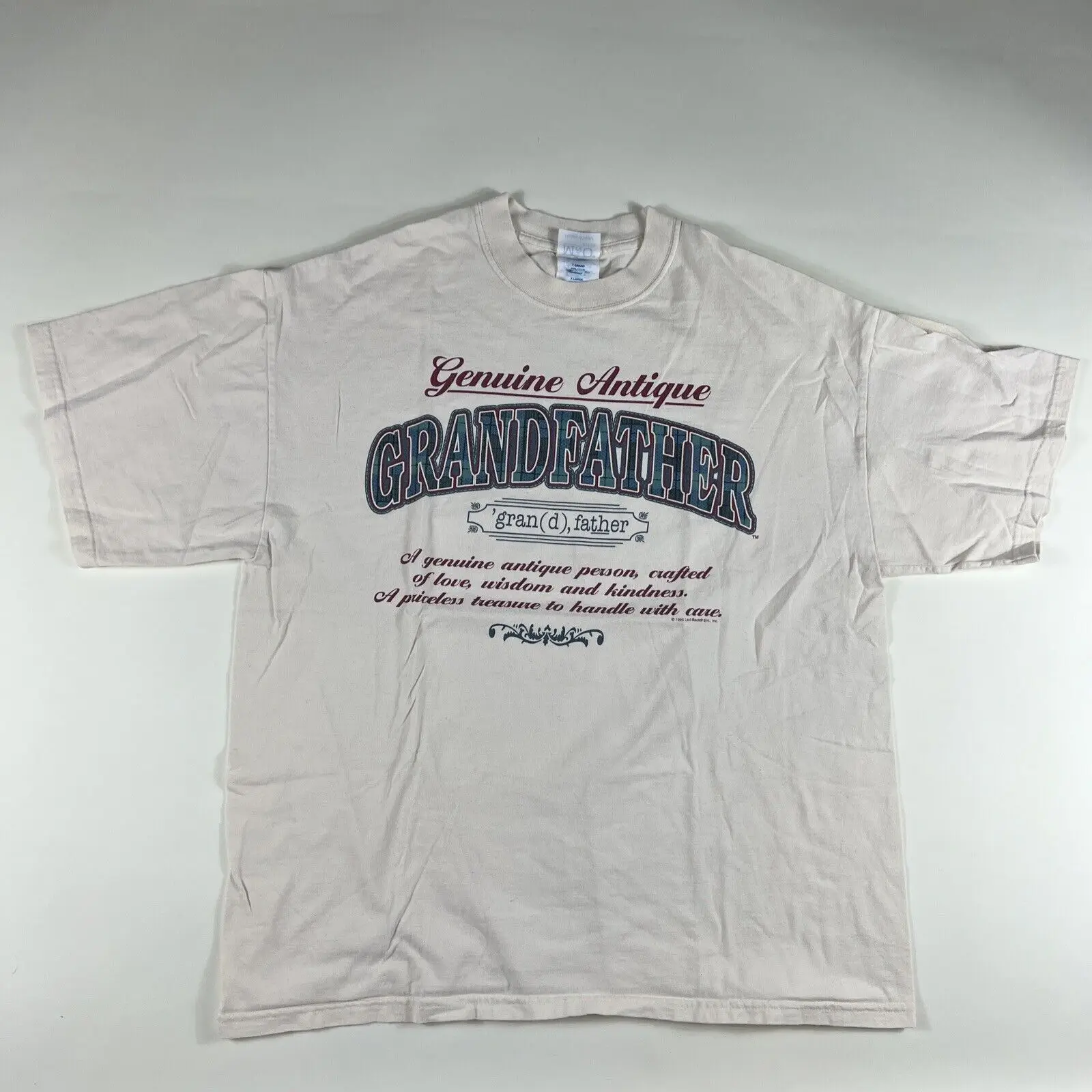 Vintage 1995 Genuine Antique T Shirt Xl Grandfather