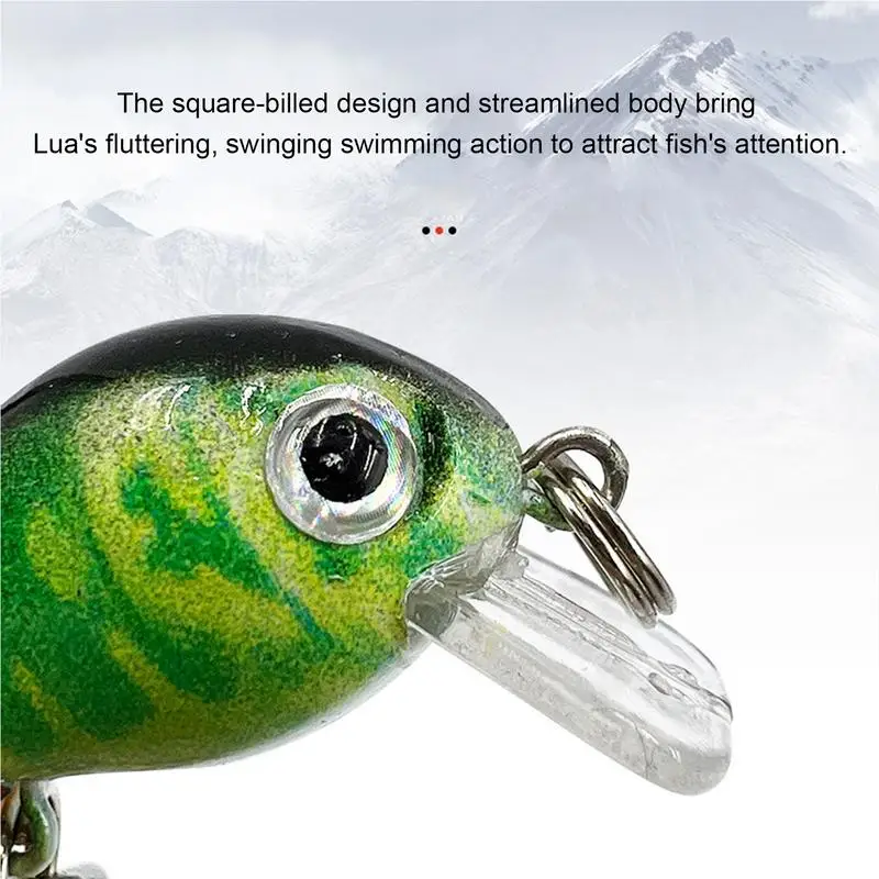 Fish Bait Flexible Fishing Gear Streamlined Body Square Mouth Design Fish Bait Built-in Stainless Steel Ball For Optimal Casting