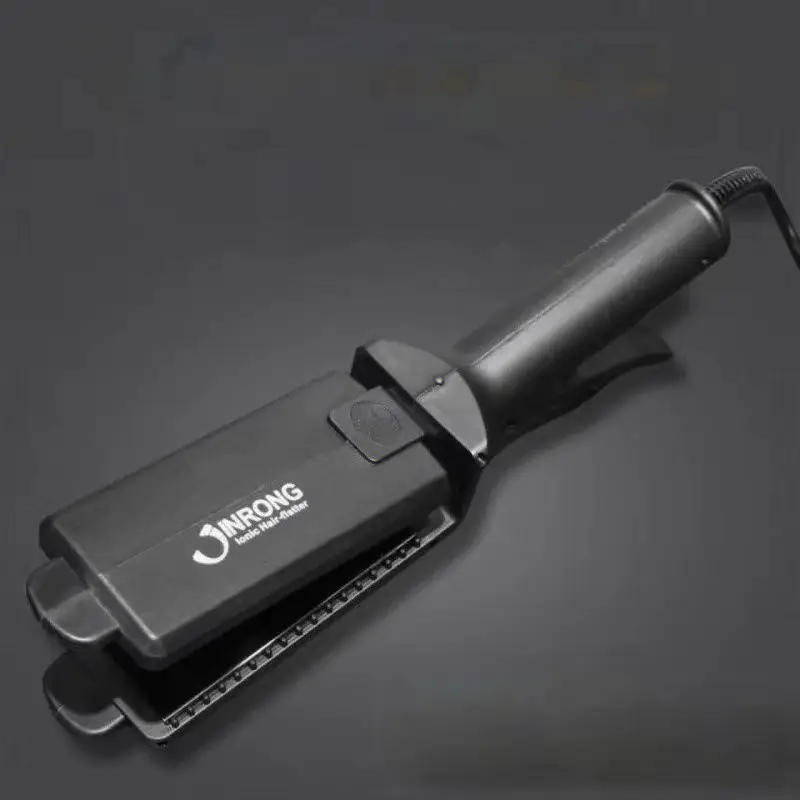 High-Power Professional Barber Shop Hair Straightener Negative Ion Hot Stamping Splint for Salon Hair Straightener Comb