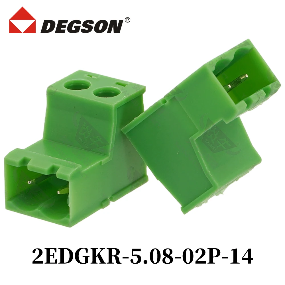 

10Pcs DEGSON 2EDGKRM-5.08-04P-14-00ZH 2EDGKR-5.0 Pluggable Type PCB Terminal Blocks Connect KF2EDGRK 2P-12P IC2.5/2-G Phoenix
