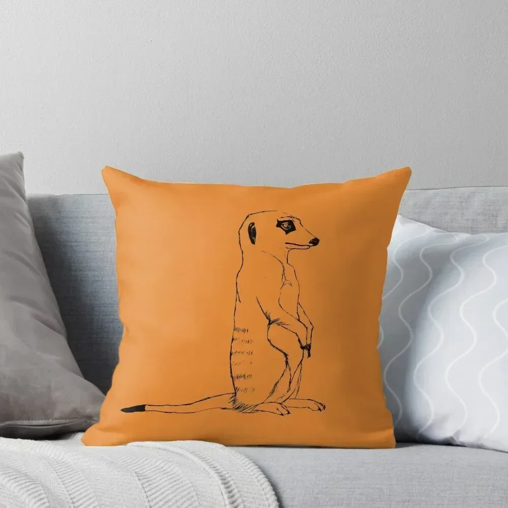 

Meerkat! Throw Pillow autumn decoration christmas pillowcases christmas decorations for home 2025 pillow