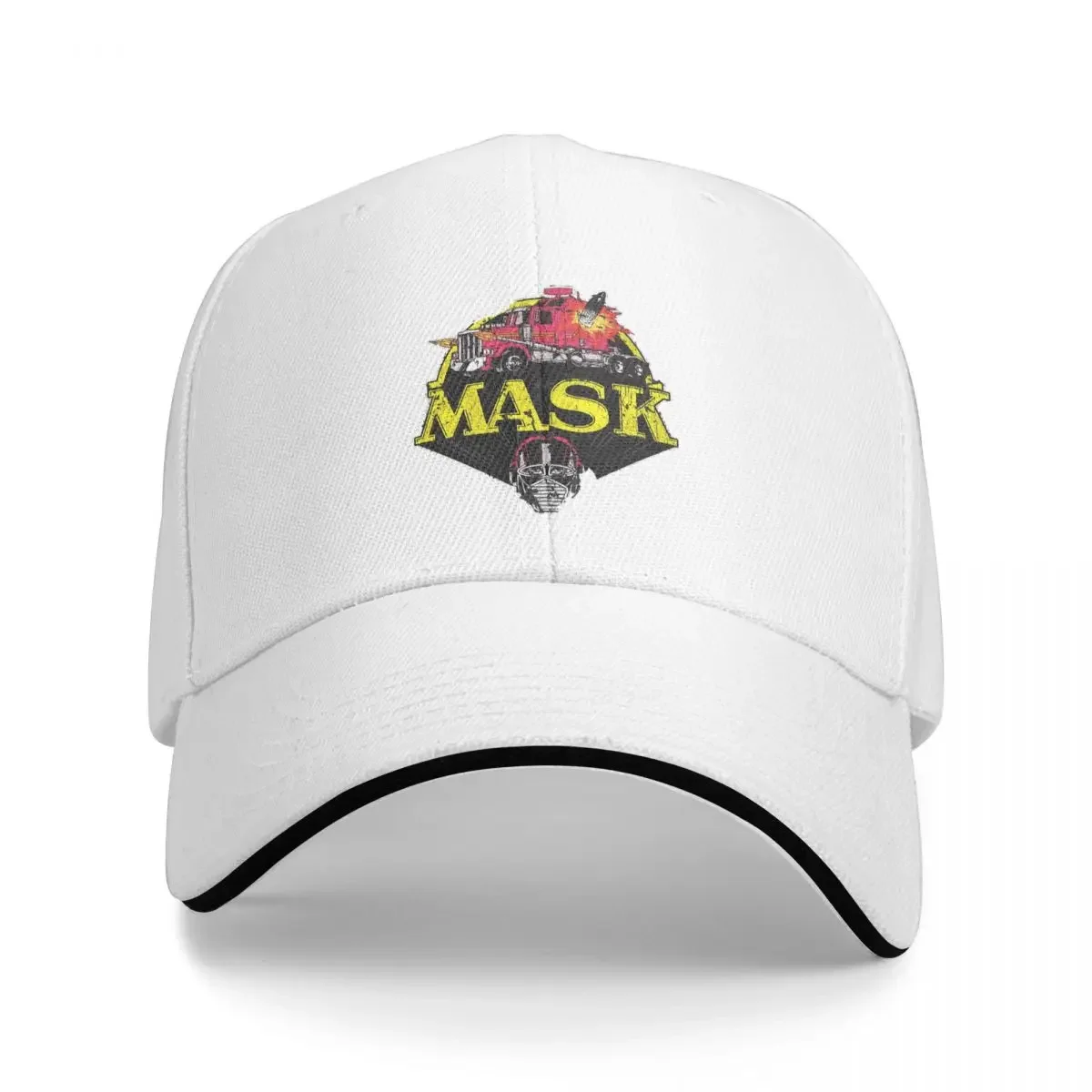 M.A.S.K Cap Fashion Casual Baseball Caps Adjustable Hat Hip Hop Summer Unisex Baseball Hats Customizable Polychromatic