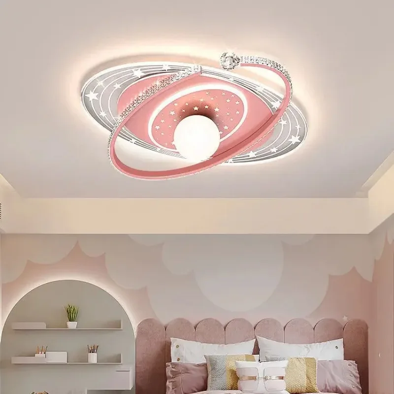 

Originality Children Bedroom Chandelier Modern Intelligent LED Boys Girl Study Ceiling Lamp SimplicityIndoor Decorate Luminaires