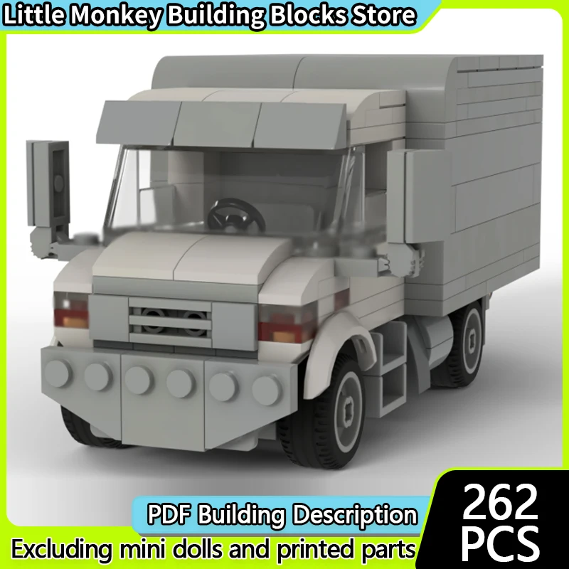 

Модель скоростного гоночного автомобиля MOC, строительные кирпичи, городской транспортный грузовик, модульная технология, детские праздничные подарки, сборные игрушки, костюм