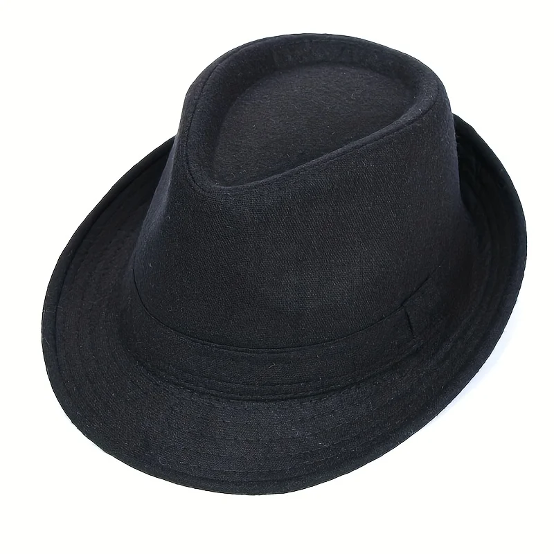Spring and Autumn Tian Ying Lun Hat Sunscreen Jazz Hat Women\'s Wide brim Stage Hat Men\'s Korean Fashion Top Hat Outdoor Sun