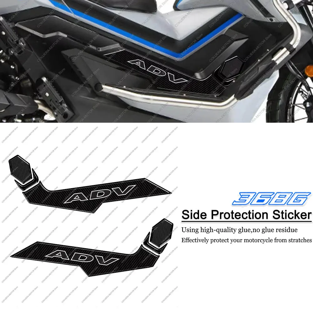 

For CFMOTO 700MT 700mt Motorcycle Accessories Motorcycle Side Protection 3D Stickers Waterproof Decorative Sticker