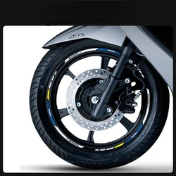 high quality Motorcycle Wheel Sticker stripe Reflective Rim For HAOJUE UHR150