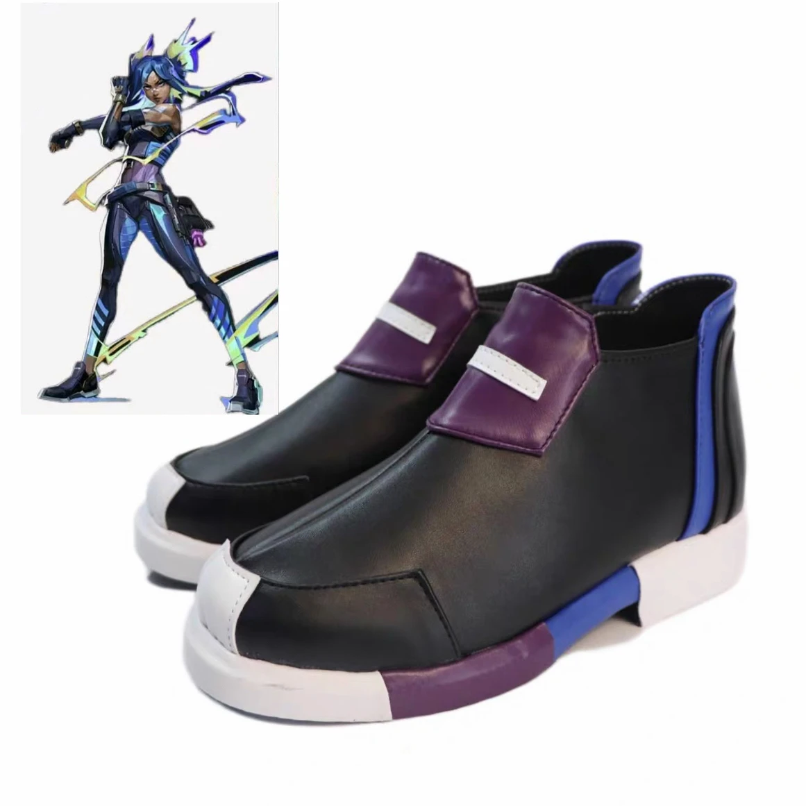 

VALORANT Neon Cosplay Shoes Halloween Carnival Party Christmas Play Role Boots for Men Women