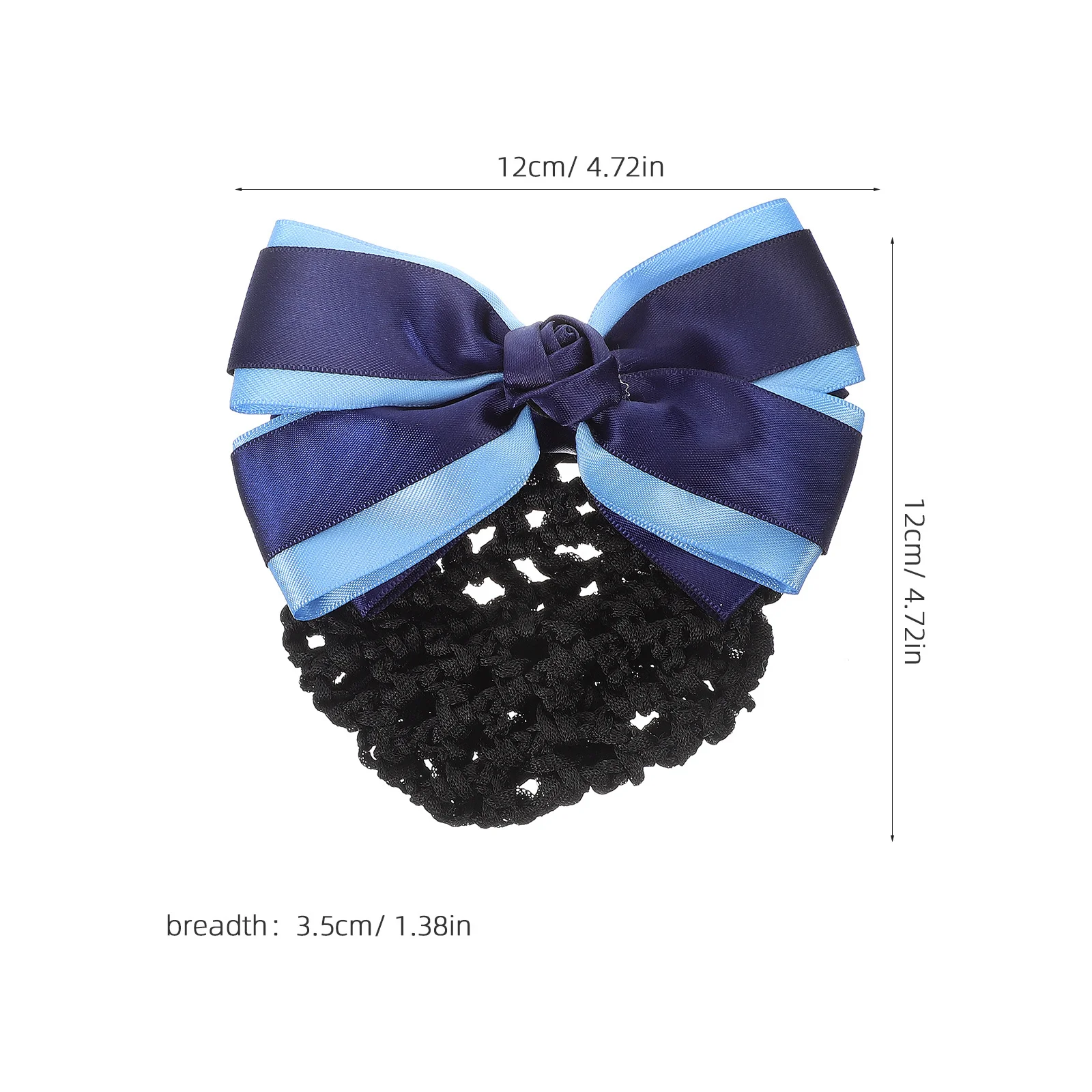 شبكة شعر نسائية على شكل فيونكة شبكية أنيقة من الكروشيه للاستخدام الاحترافي وكعكة الرقص هدية لمحبي الشعر #6