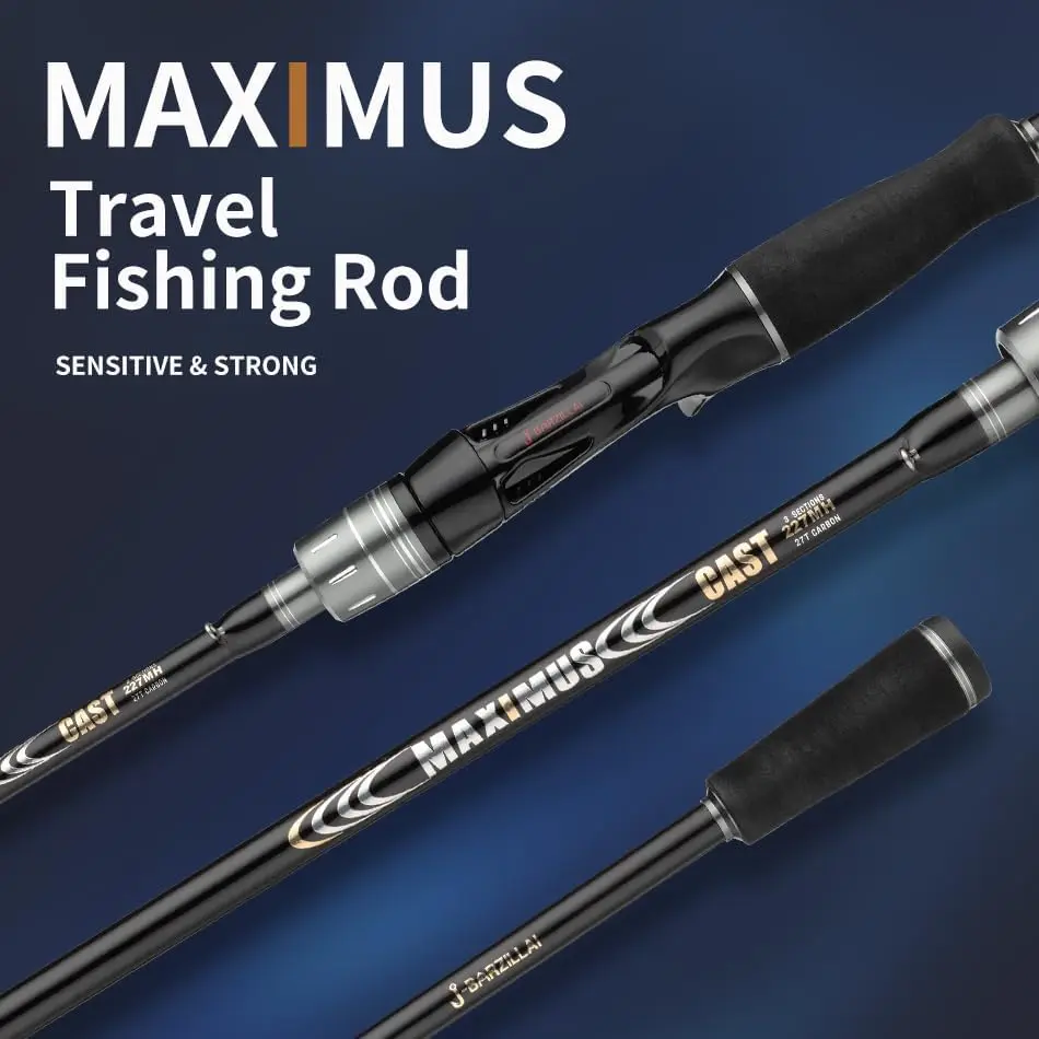 Maximus Lure FUJI Fishing Rod Spinning Casting Carbon Fiber Medium Heavy Light Saltwater Freshwater Inshore Bait Pole