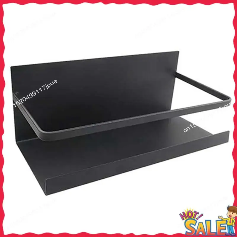 BOFO 磁気吸着ラック、スパイスと調味料の収納ラック、省スペース、冷蔵庫と電子レンジ、金属フラットラック