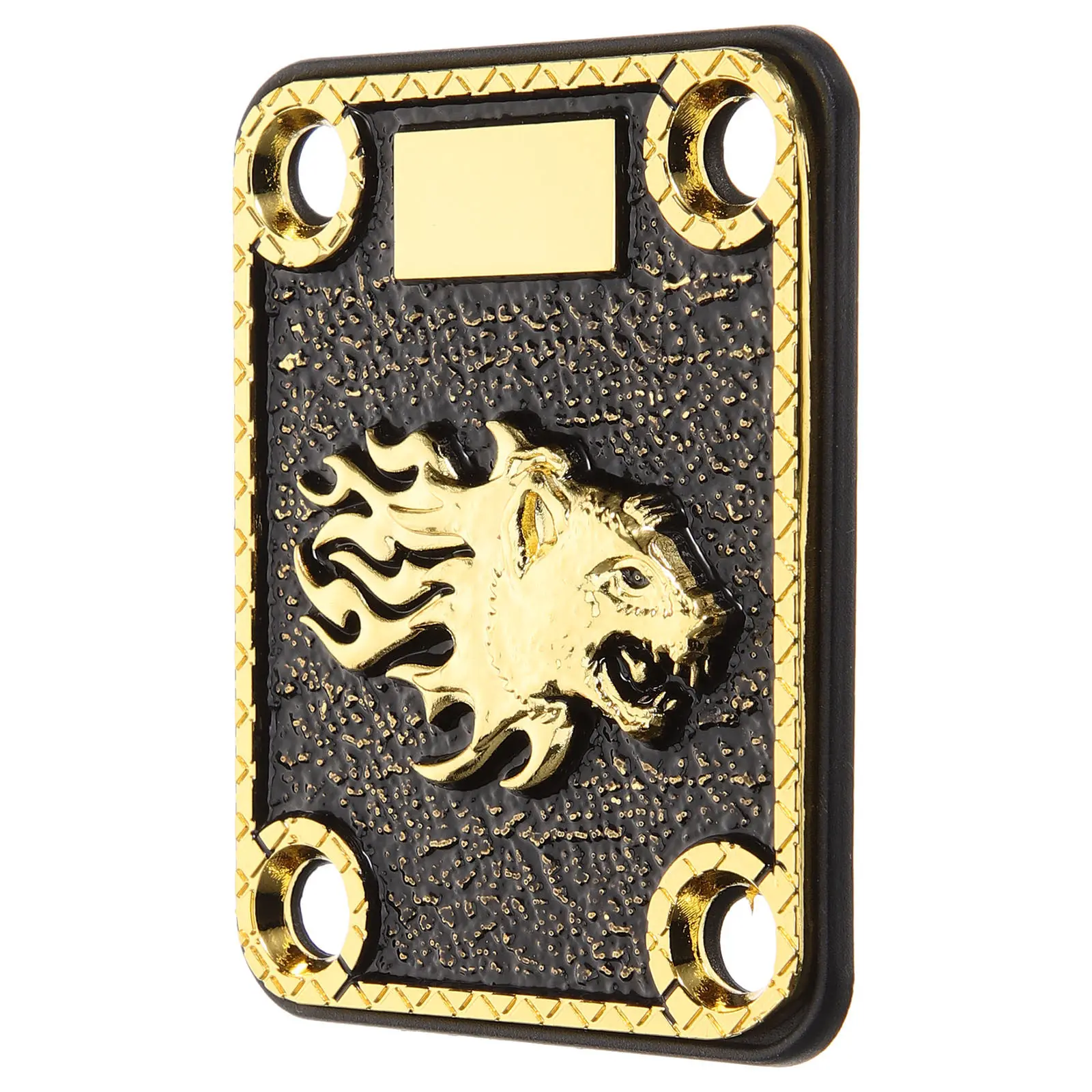 Alloy Guitar Neck Shim with Animal Head Design for Enhanced Stability Sound Quality and Rust Resistance Guitar Accessories