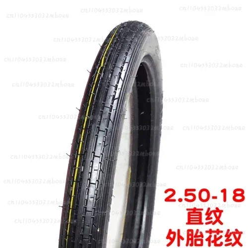 Motorcycle 2.25 225 2.50 250 2.75 275 3003.00-18-17 front and rear tires; solid and durable