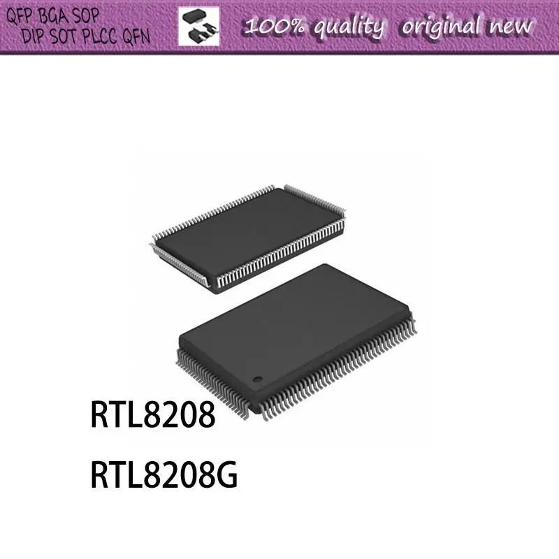 NEW  5PCS/LOT    RTL8208 RTL8208B RTL8208BF RTL8208C RTL8208D RTL8208G RTL8208L QFP-128