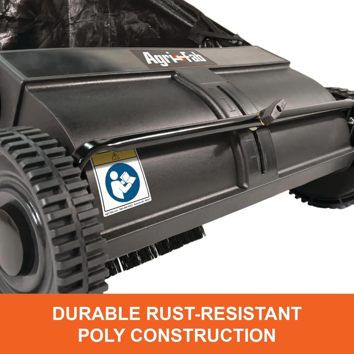 45-0218 Varredor de gramado push de 26 polegadas