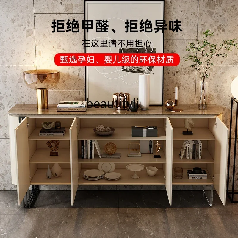 

20031Italian light luxury porch cabinet home decoration cabinet door hall partition cabinet modern