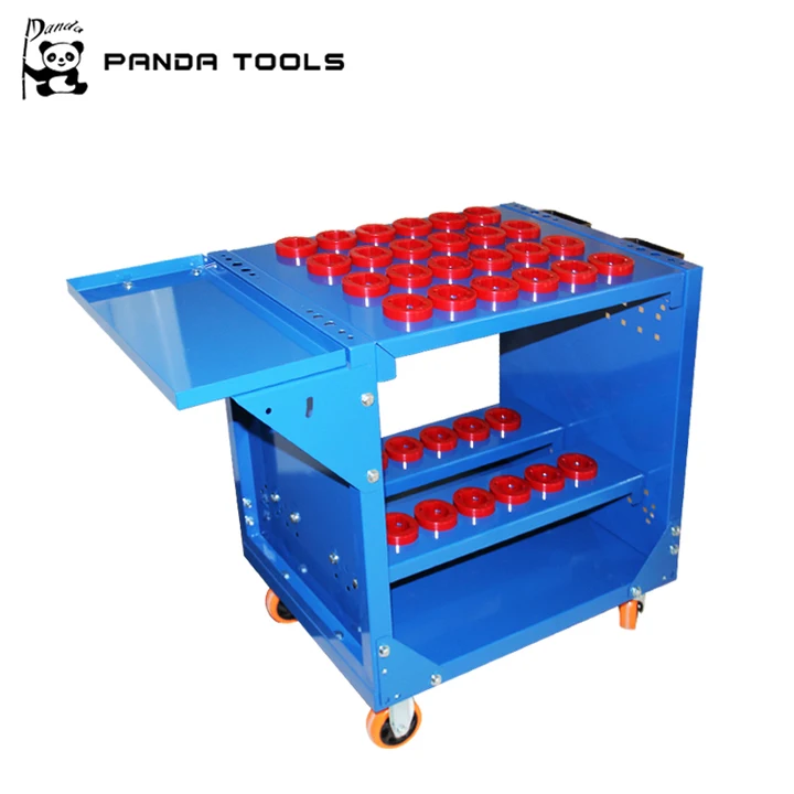 Factory Supply High Quality Tool Holder Trolley cabinet for CNC tool holder Machine Accessories