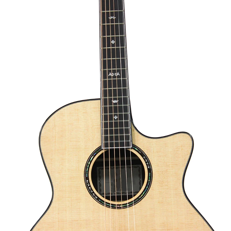 (TA-302)High Quality 41 Inch Solid Spruce Top Acoustic Guitar With Cheap Price Guitarra