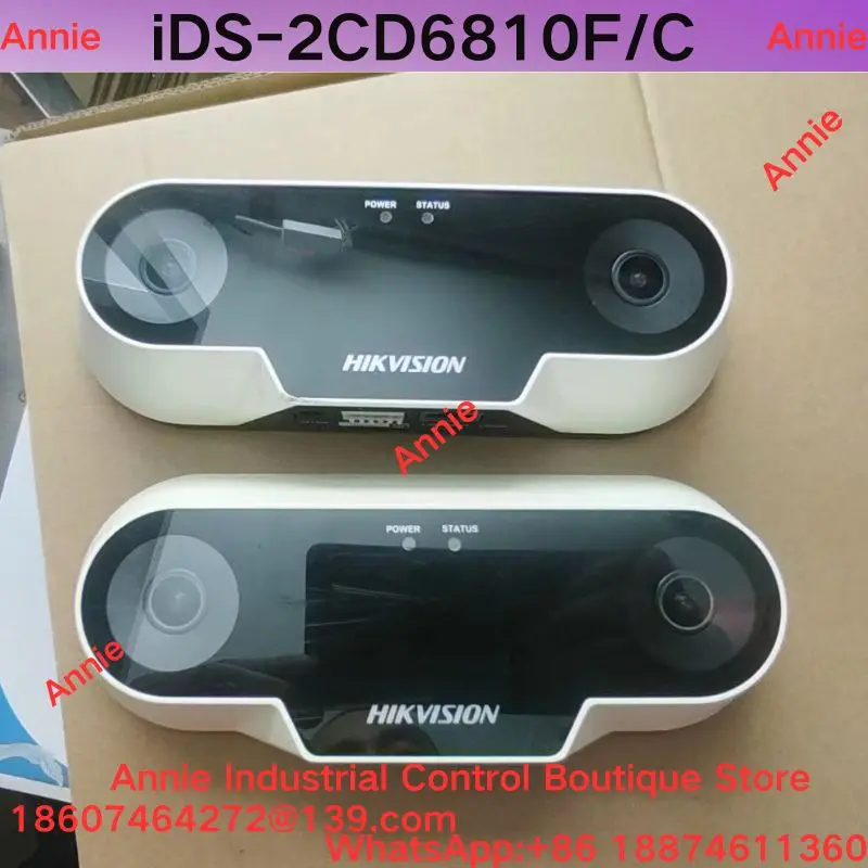 Second Hand Test OK  iDS-2CD6810F/C Binocular Passenger Flow Counting Network Camera with 2.0mm Lensi