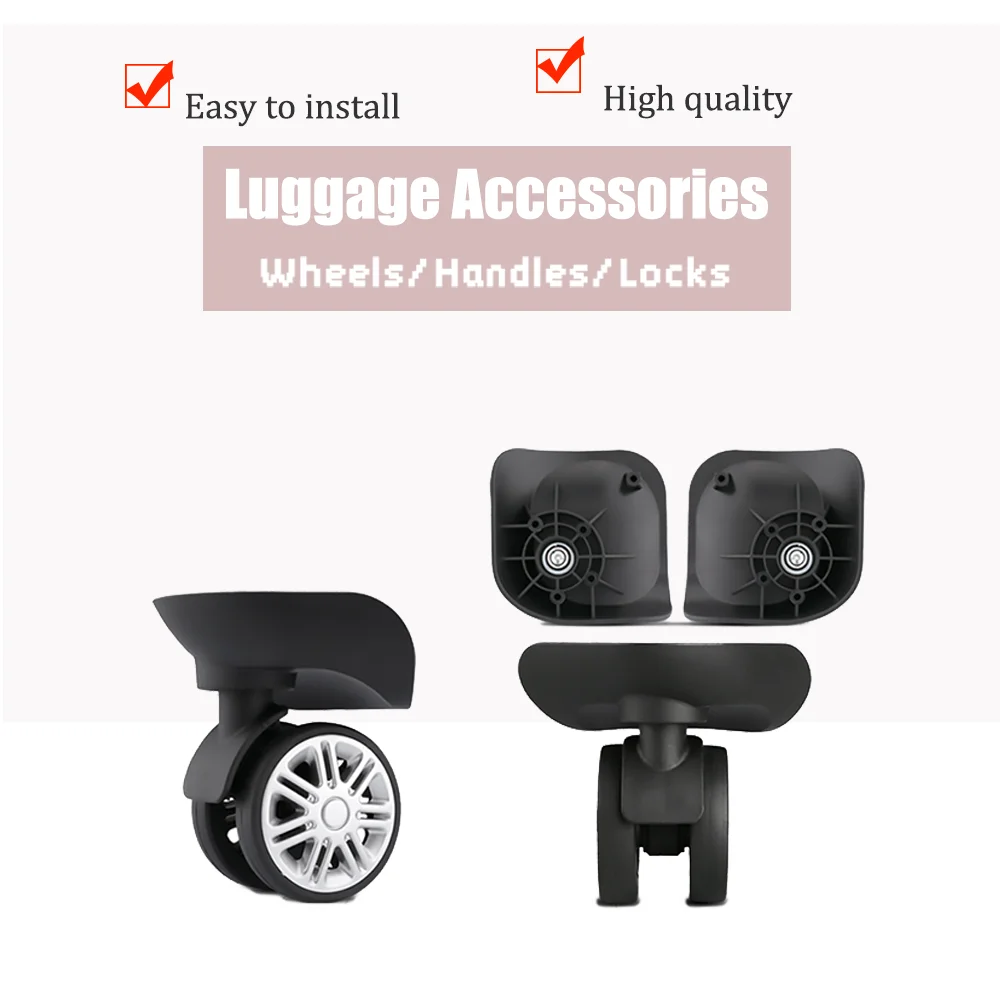 High-Elasticity W168 Wheels for Suitcases – Superior Cushioning & Durability
