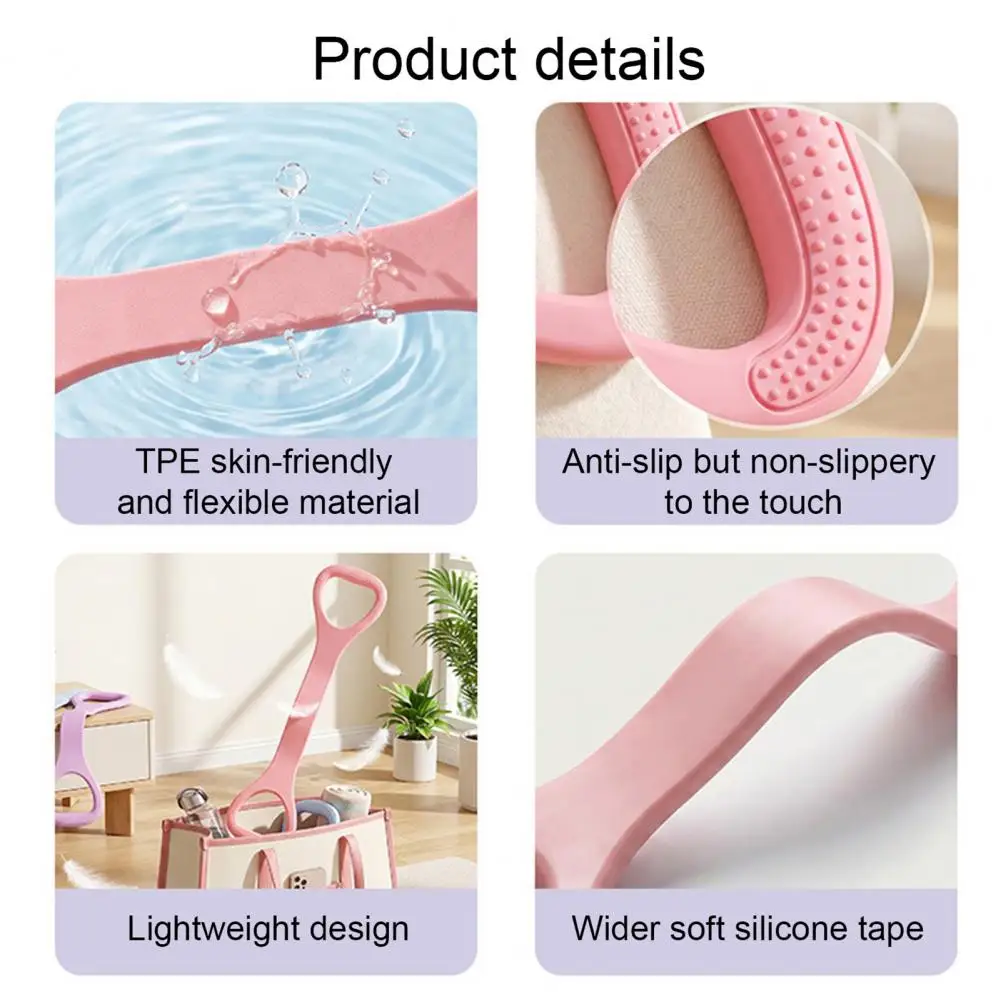 Home Exercise Equipment Figure 8 Resistance Band for Arm Toning Elastic Exercise Pull Rope High Elasticity Shoulder Stretching