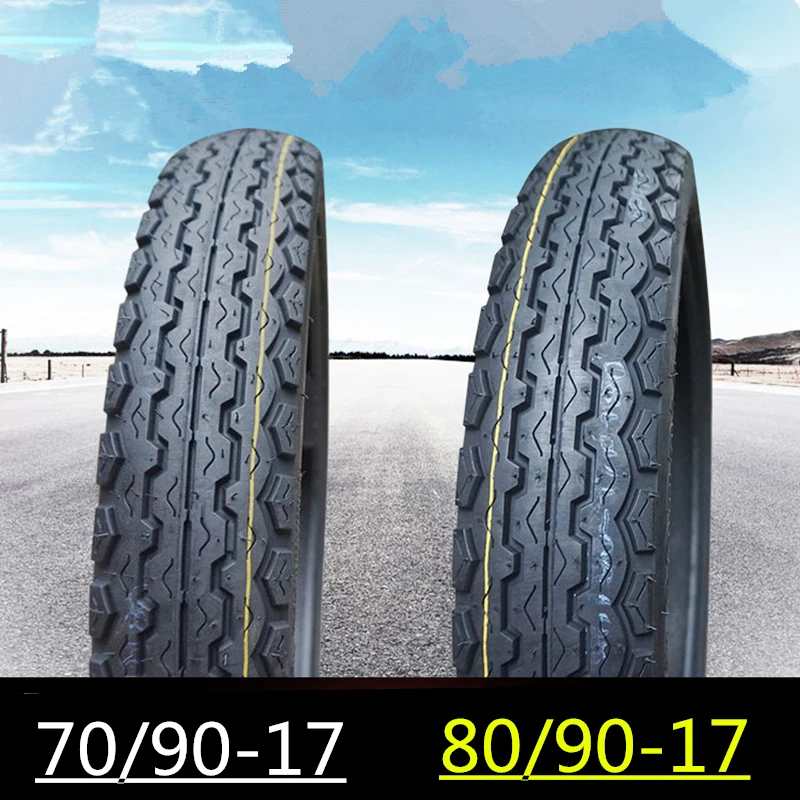 

Motorcycle tires 70/90-17 80/90-17 Wear-resistant inner and outer tires Curved beam motorcycle tires front or rear