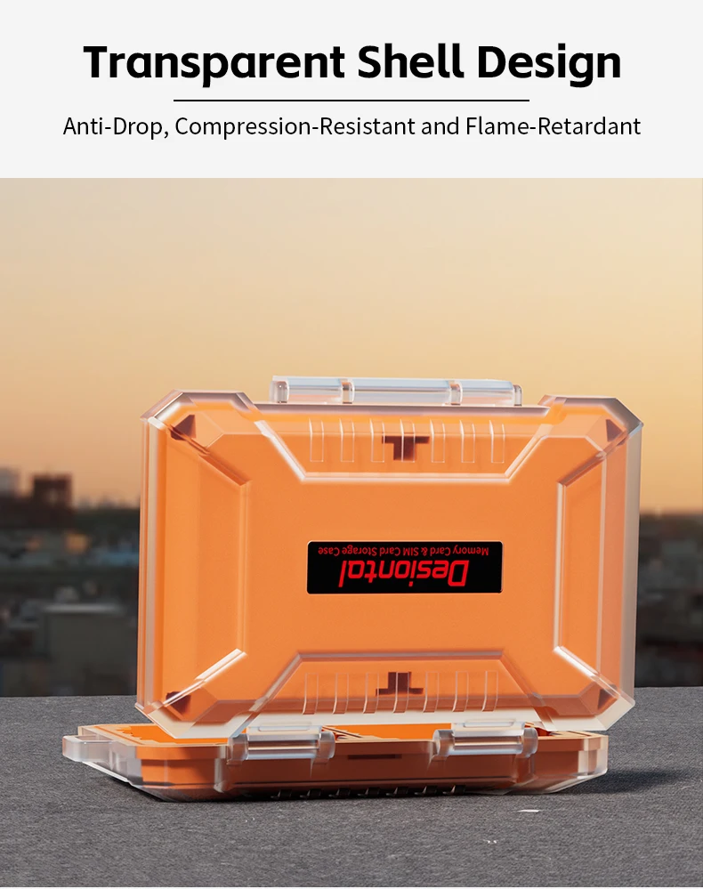 Kamera SD-Kartenhülle CFexpress B Aufbewahrung Wasserdichtes TF-Kartenetui Anti-Shock-Speicherkartenhüllen für CF SIM Fotografie Zubehör – Detail 8