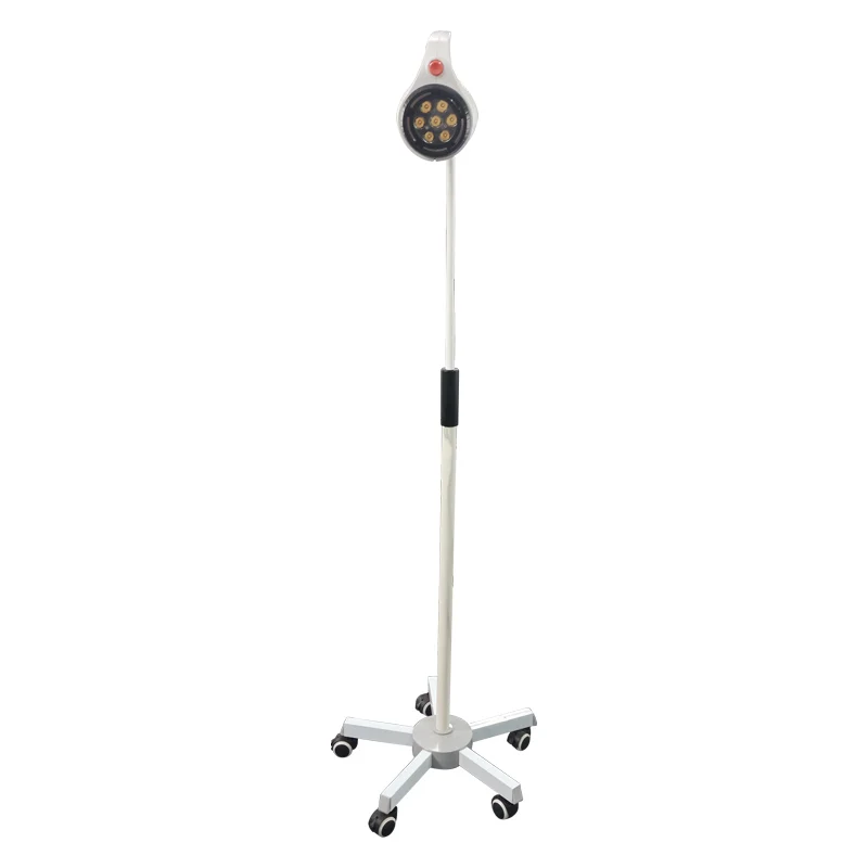Veterinary Equipment New Design Focus Adjustable Mobile LED Exam Lamp LED Surgical Exam Lamp for Dog Vet Exam