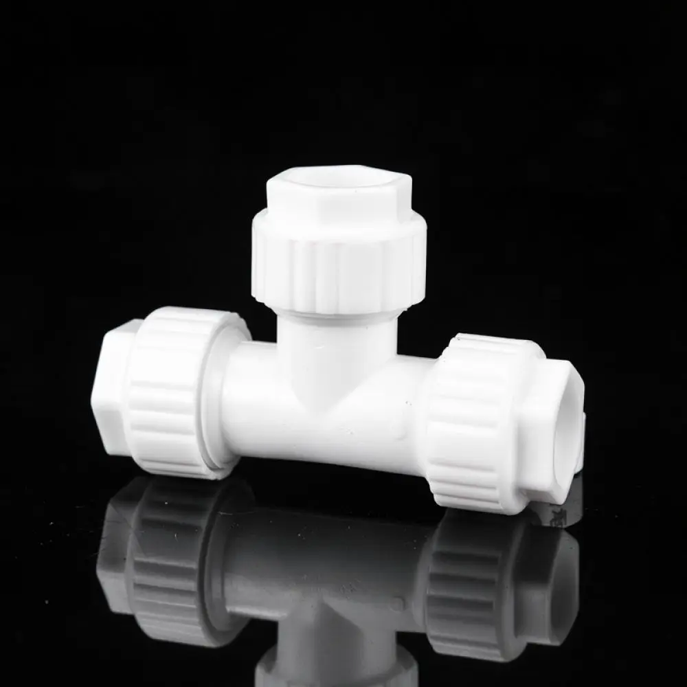 POM Plumbing Pipe Fitting 1216 Aluminum Plastic Tube Connector High Flow Straight Elbow Tee Joint For Water Heater