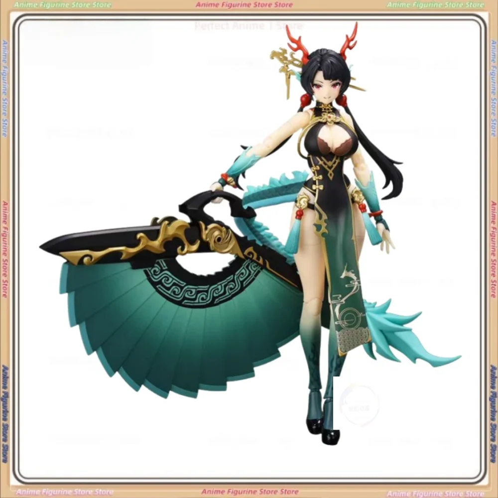 

Оригинальные фигурки Zodiac Battle Xiaoqinglong Longji Saimanao, подвижные готовые фигурки Kirigami, сексуальные подарки