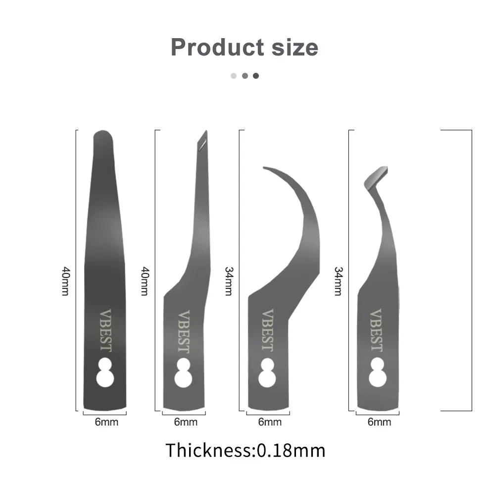 Glue Removal Blade Scraper, Prying Knife for Mobile Phone CPU Motherboard Chip Repair and Disassembly Tool, BST-69A +, 4 in 1