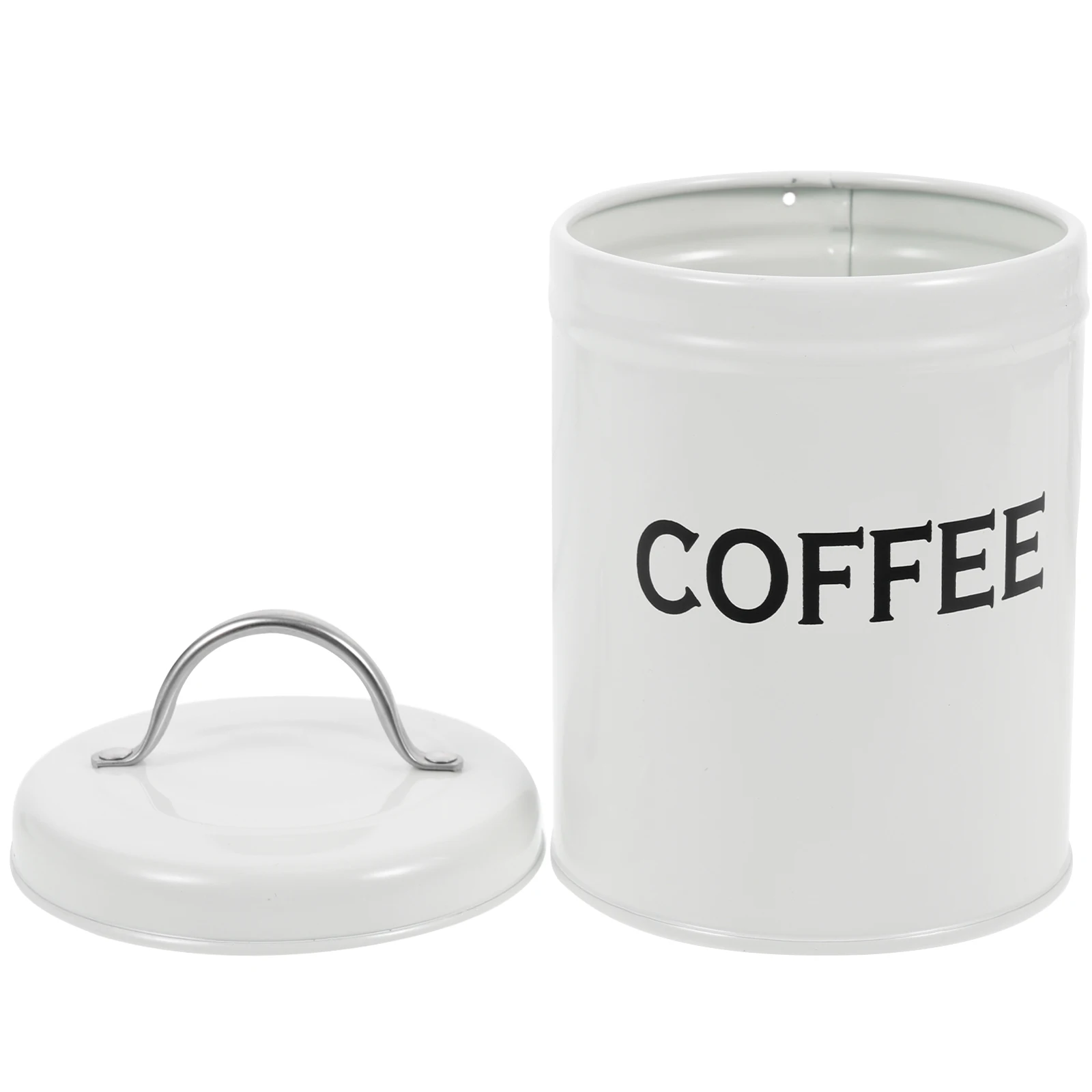 

Coffee Tea Storage Container Tea Holder Airtight Lid Portable Holder Sugar Candy Food Food Canister Dog Snacks