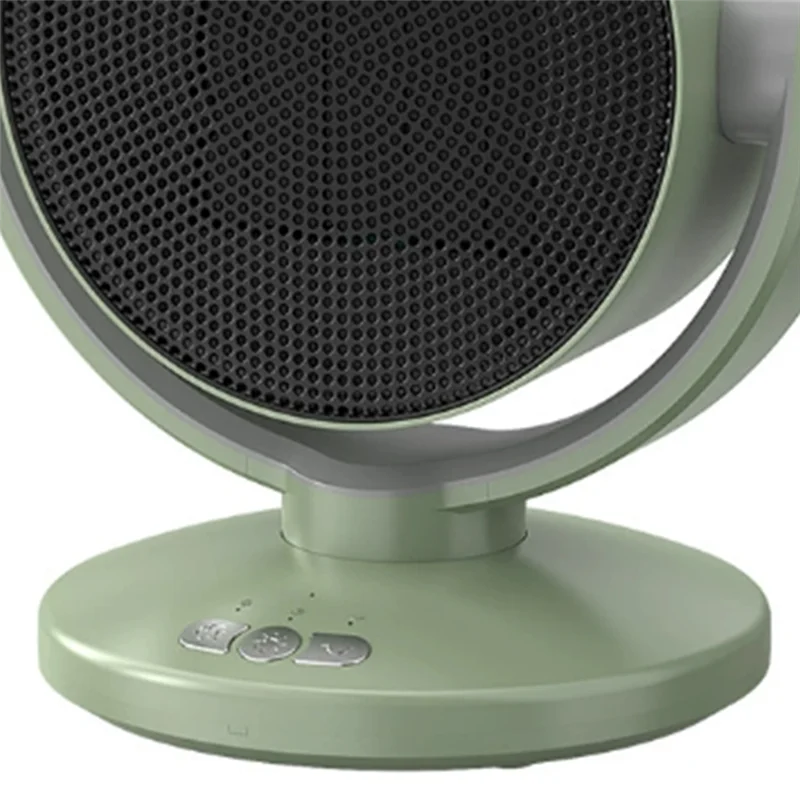 CHCH Cooling And Heating Dual-Use Electric Heater Household Portable Warm Air Blower Heating Fan Shaking Head White