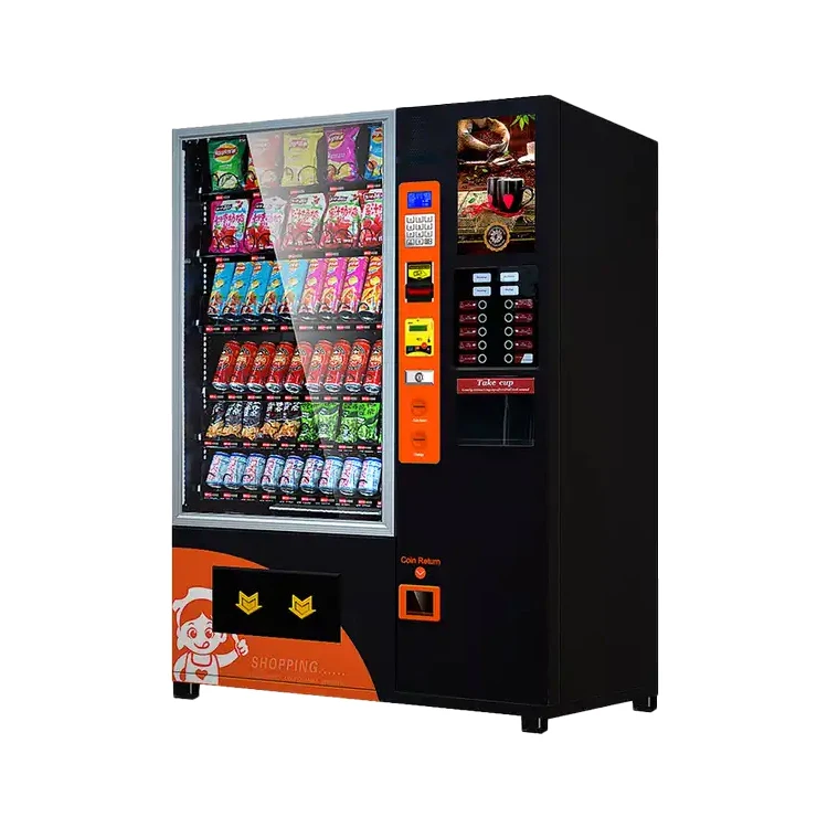 Máquina expendedora de fideos Ramen Ready to Eat Box para taza de fideos