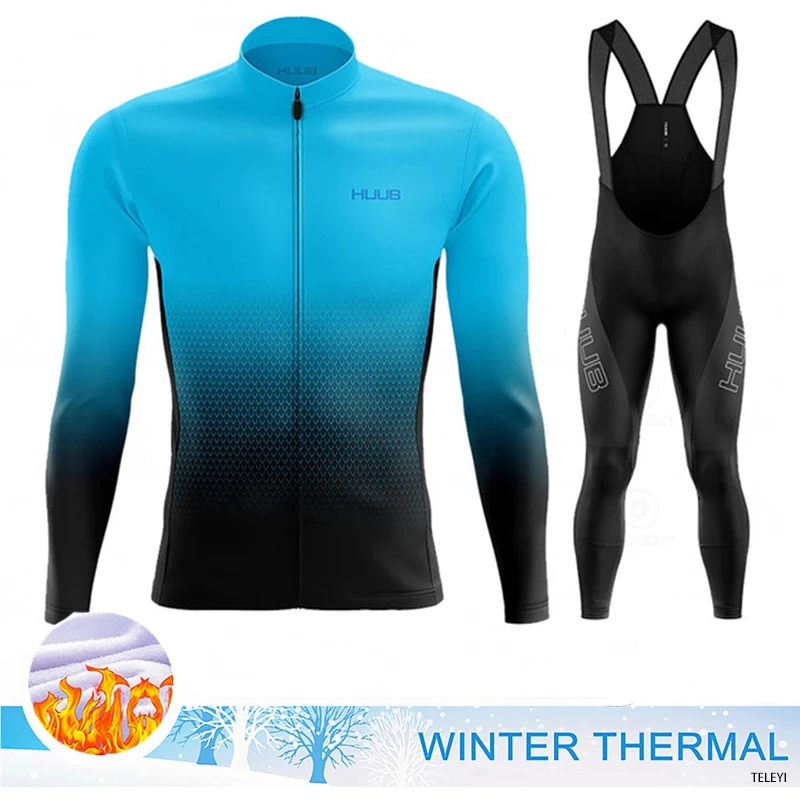 

RCC HUUB 2026 team winter Cycling Jersey Set Bicycle Sportwear Suit Uniform Ciclismo Road Bike Clothing Bicicleta