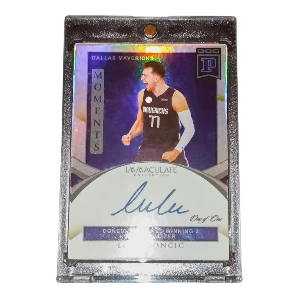 Panini Basketball Stars Collectible Cards DIY Homemade Cards Doncic Boy Christmas Birthday Gift Signed jersey card card bricks