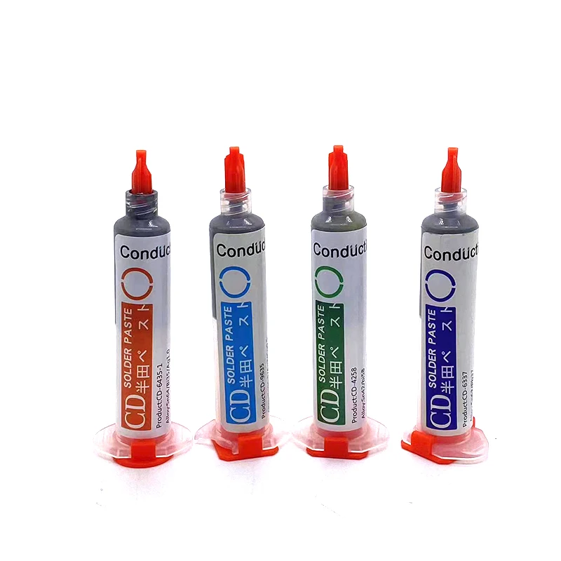 Solder Flux Paste Soldering No-clean Tin Cream Solder Paste Melting Point 183℃ Applicable to Phone PCB BGA SMD PGA Repair 55/30g