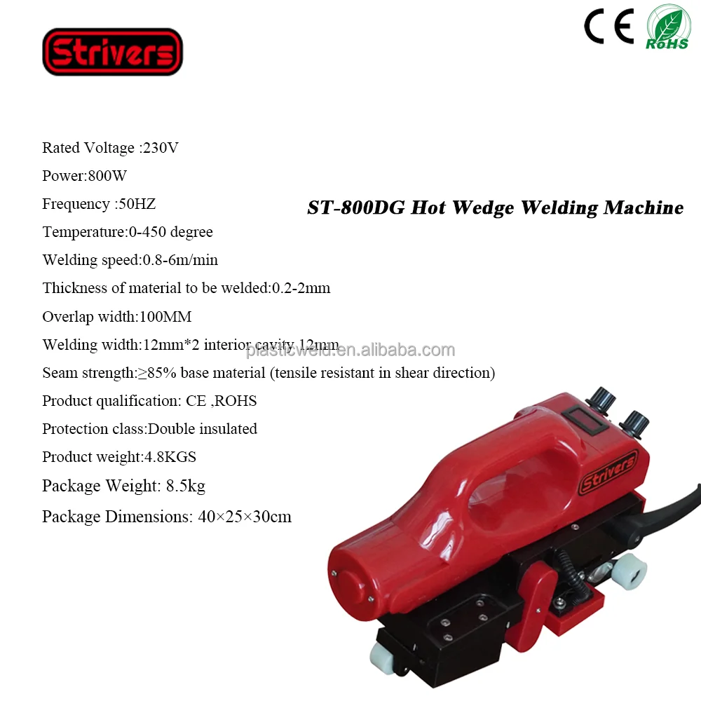 

Сварочный аппарат с горячим клином, сварочный пистолет для труб Hdpe, сварочный аппарат с горячим клином для сварки всех материалов с термоплавкой