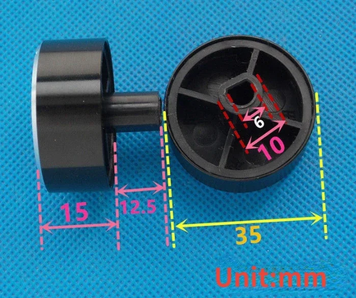 

2PCS for Joyoung Air Fryer Accessories KL50-G3 Timer Switch Knob Button D Type