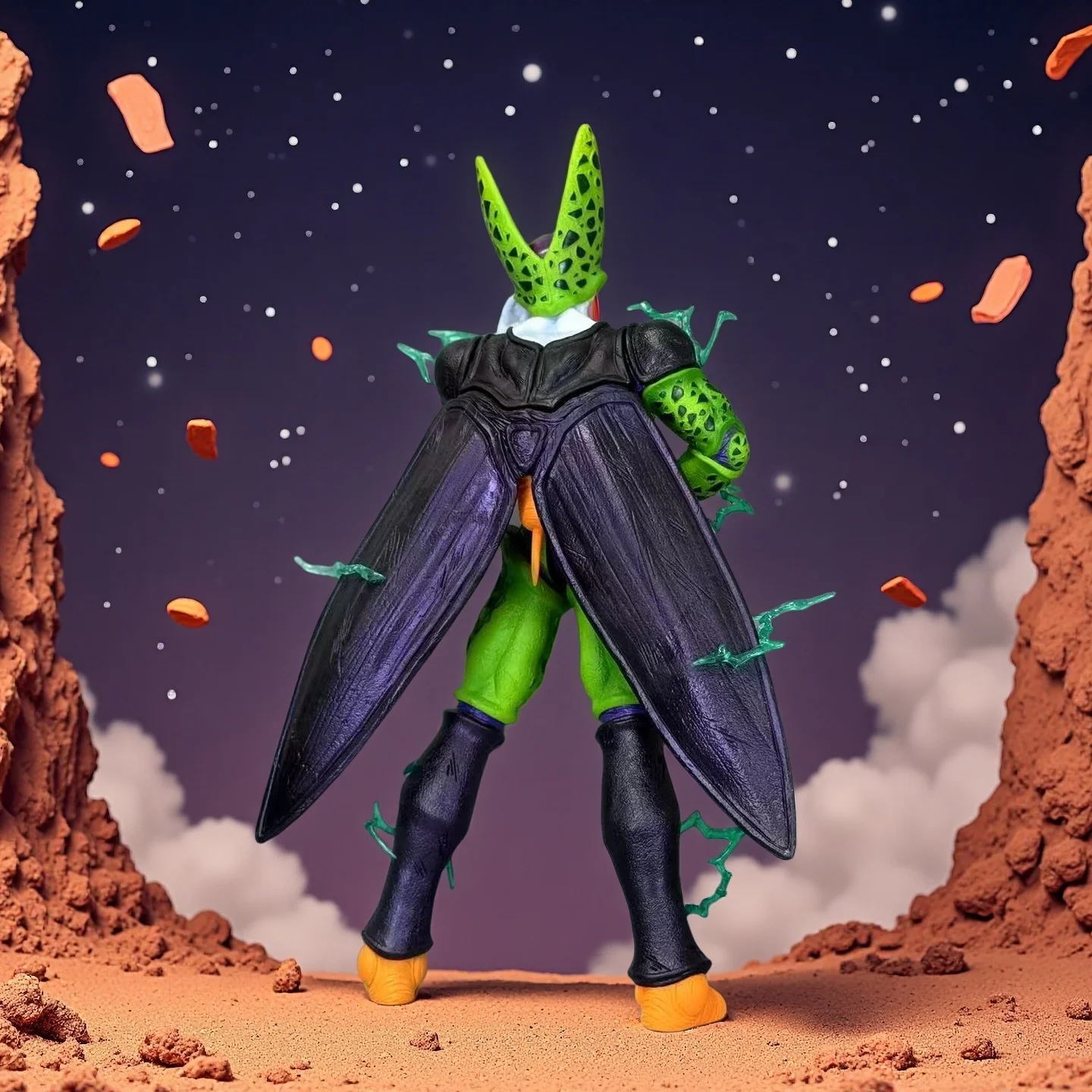 30 cm Dragon Ball Anime Figura Destiny Duel Standing Pose Shalu Action Figure Super Saiyan Giocattoli per bambini Regali per bambini