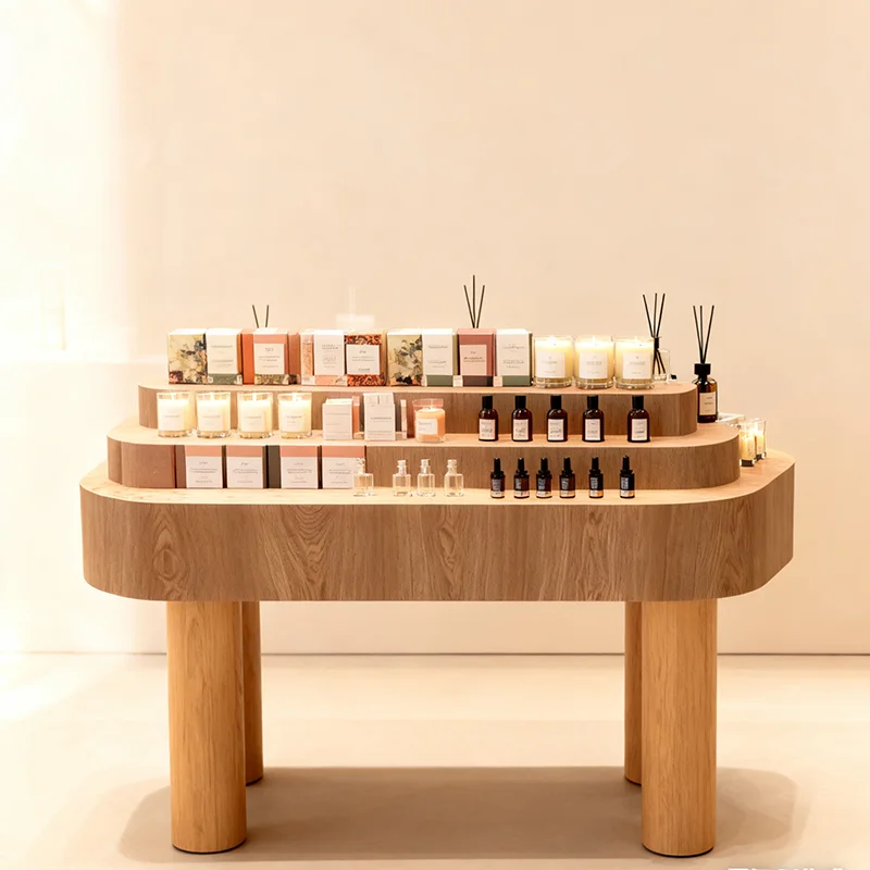 New Nakajima Display Table Essential Oil Aromatherapy Fragrance Table Body Skin Care Products Display Trial  Display