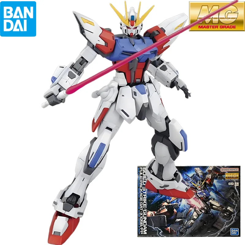 

Bandai Original MG Master Grade Series MG175 Creates Strong Attack Gundam Anime Assembly Figures Model Toys Collectible Model