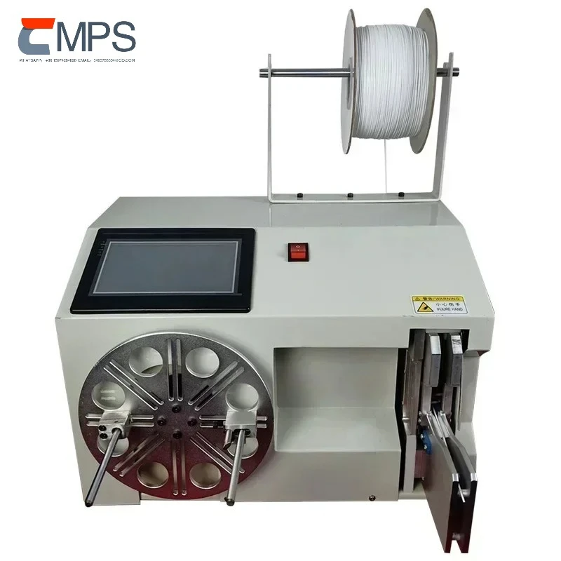 

Горячие продажи: Полуавтоматическая машина для связывания и намотки кабелей для передачи данных