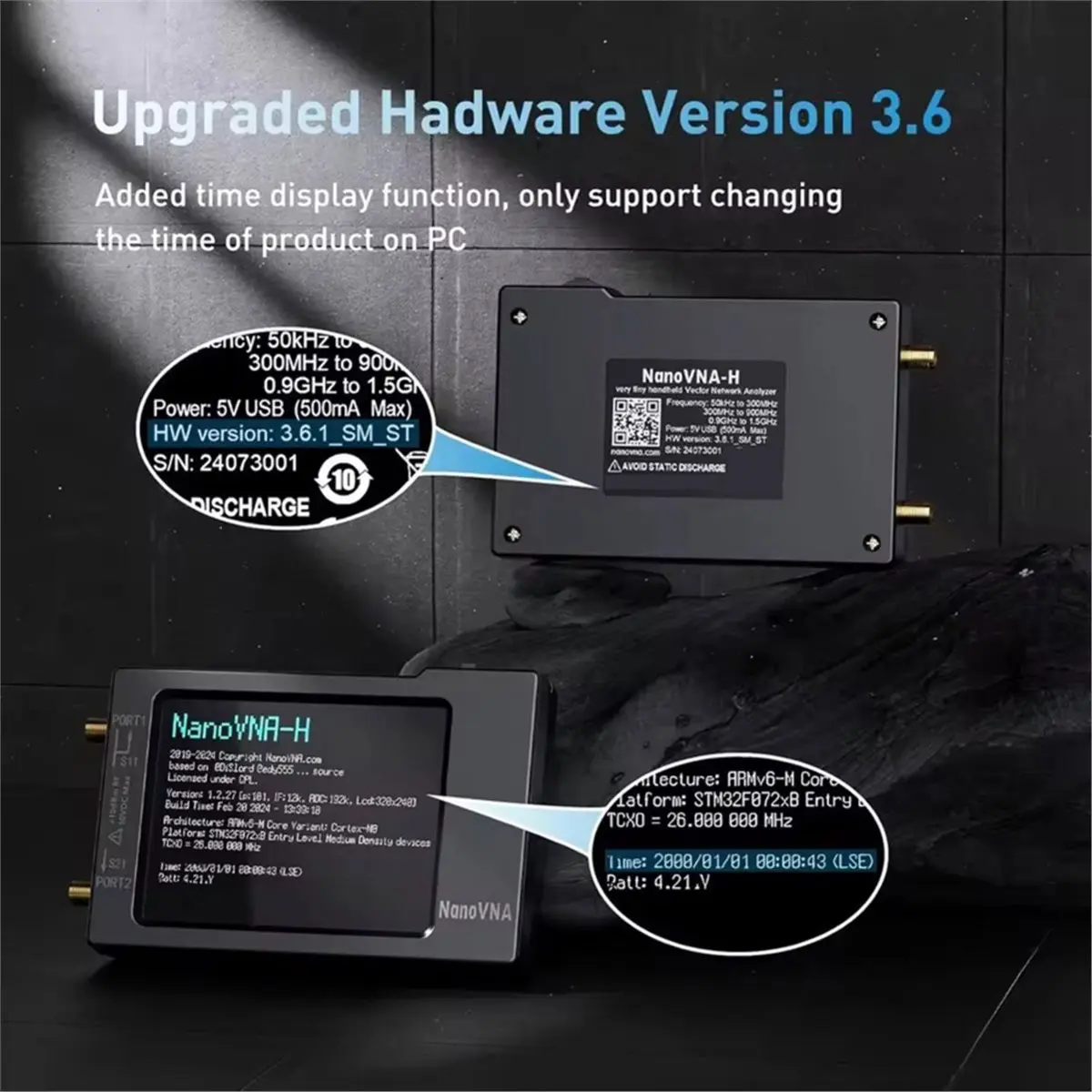-H Vector Network Analyzer 10KHz-1.5GHz 2.8