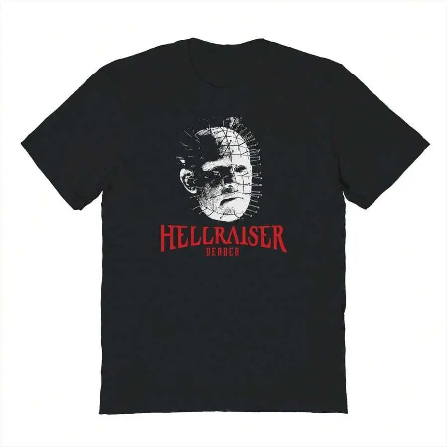 Hellraiser Deader Graphic Cotton Short-Sleeve T-Shirt  Men Clothing  My Body My Choice  Graphic T Shirts  Harajuku Y2k